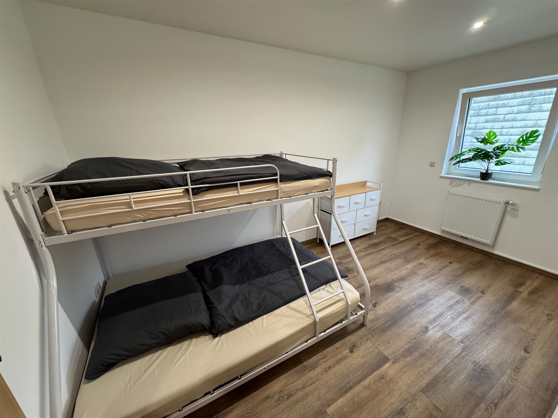 Drittes Schlafzimmer mit Etagenbett
